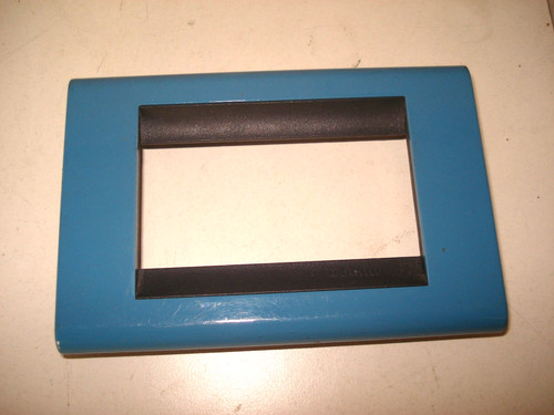Placca azzurra bticino - placca,
